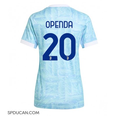 Zenski Nogometni Dres Juventus Lois Openda #20 Gostujuci 2025-26 Kratak Rukav Zenski Nogometni Dres Juventus Lois Openda #20 Gostujuci 2025-26 Kratak Rukav